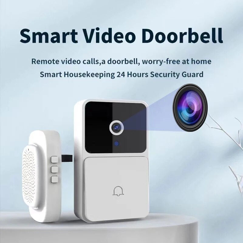 Smart WiFi Video Doorbell with Night Vision