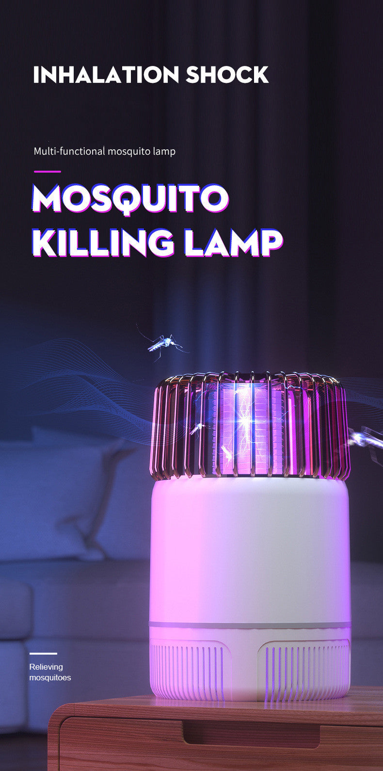 Electric USB Mosquito Killer Lamp