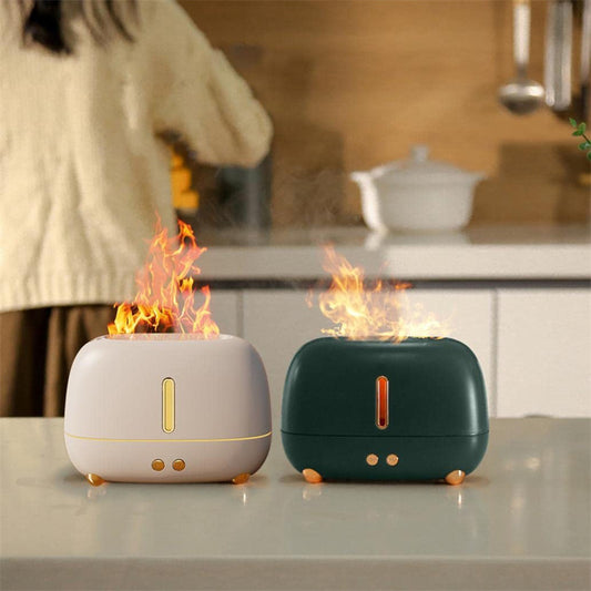 Upgraded Flame Air Aroma Humidifier