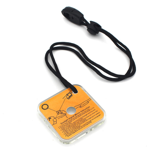 Outdoor Survival Signal Mirror SOS Reflector