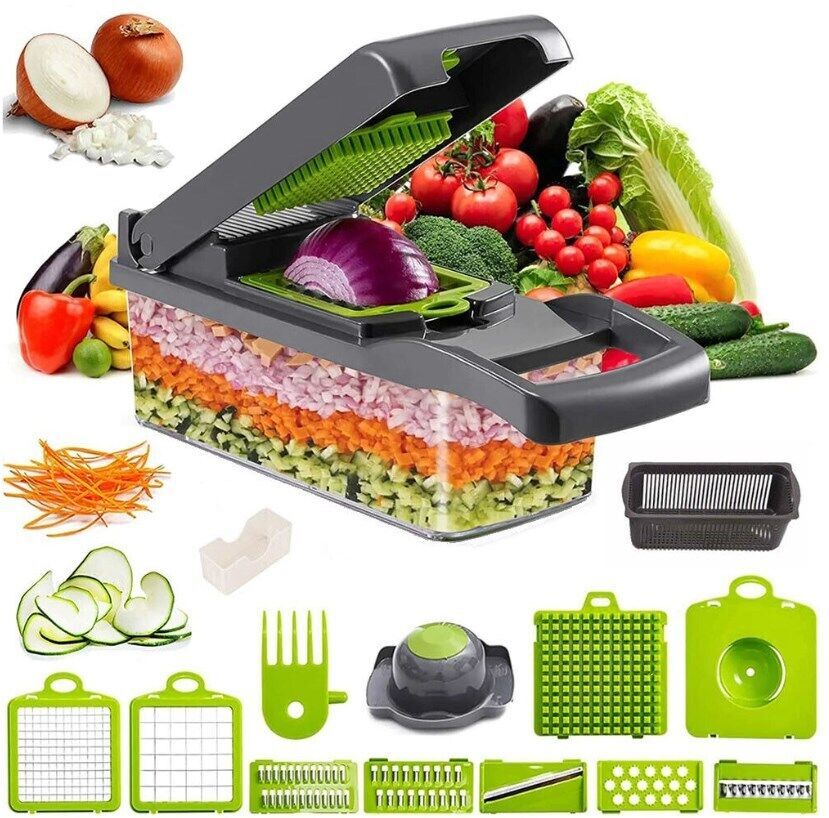 16 In 1 Vegetable Chopper & Slicer