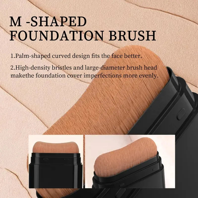 Dual-ended contour stick, facial foundation, concealer, long-lasting dark circles, correcting contour concealer, makeup