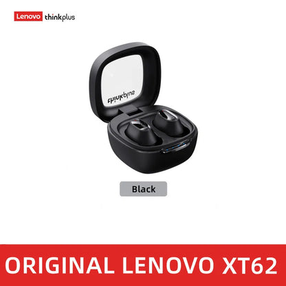Lenovo Original XT62 Earphone Bluetooth 5.3 Wireless Earbuds Low Latency Headphones Mini HiFi Sport Headset With Mic HD Call