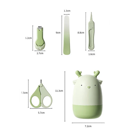 Newborn Safety Scissors Anti-Clip Nail Clippers Baby Nail Trimmer Baby Nail Scissor Baby Nail Care Tool Set