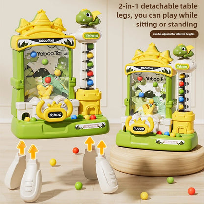 Children Electric Ball Catching Machine Educational Castle Desktop Games Machines Toys Funny Parent-child Interaction Toys Gifts