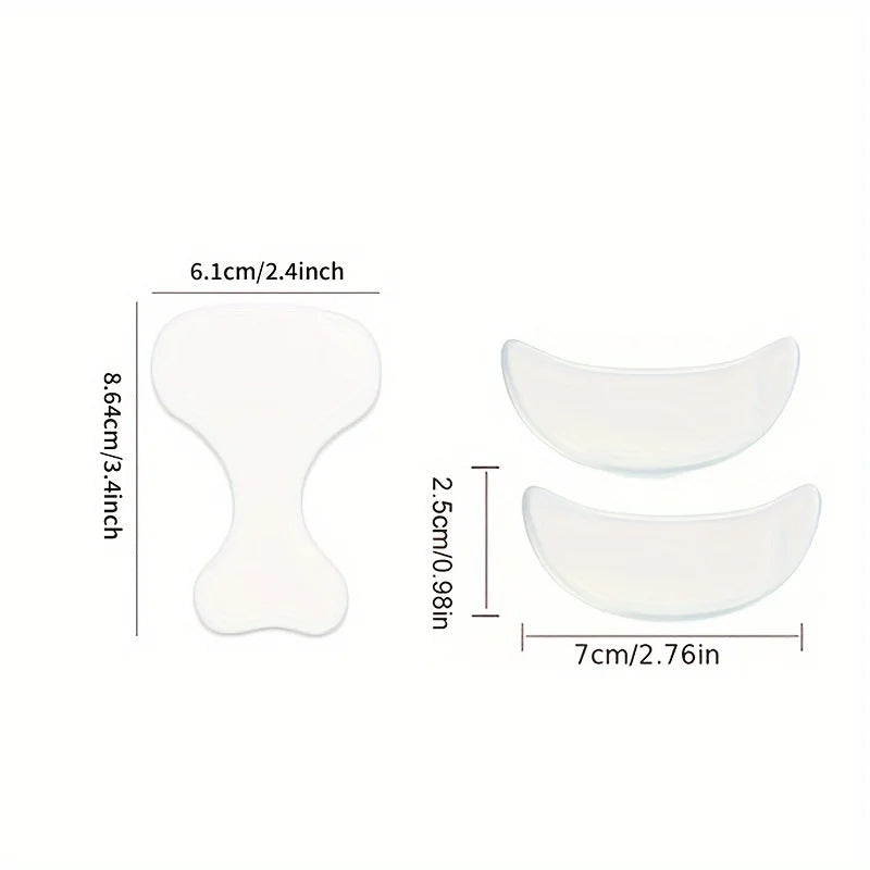 Reusable Silicone Facial Patches for Wrinkle Anti-Wrinkle Treatment Skin Care Patches Skin Rejuvenation Wrinkle Reduce for Women