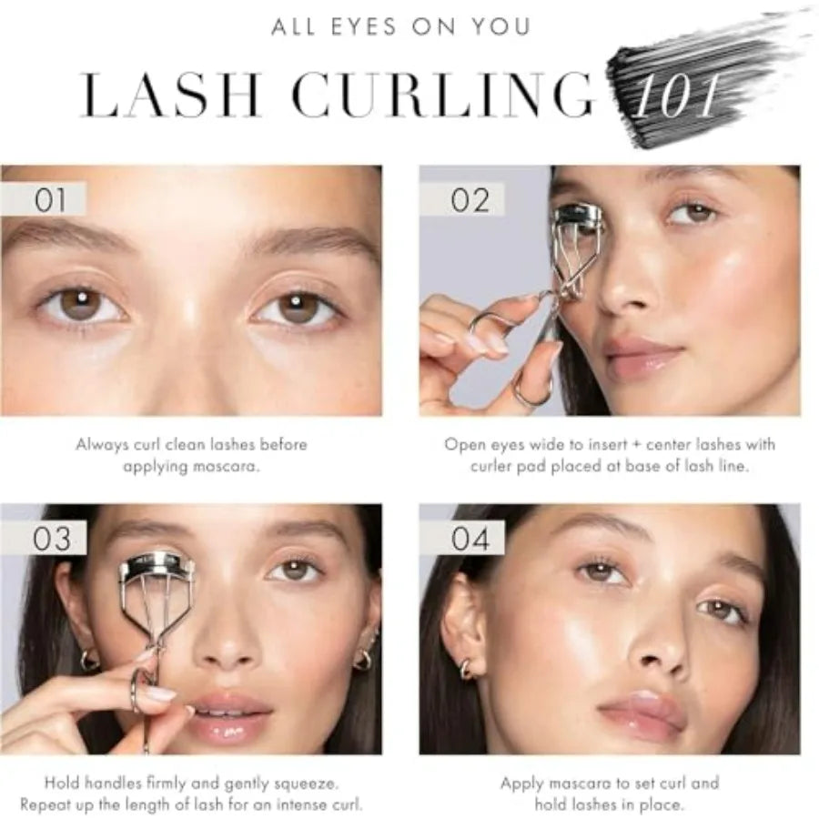 Tweezerman Eyelash Curler - All Eye Shapes, Eye Lash Curler Refill Pads