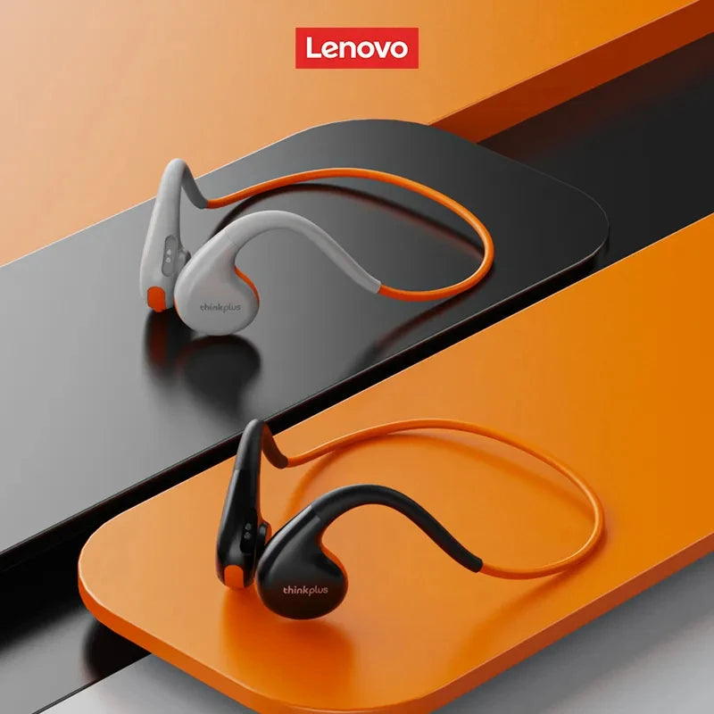 Original Lenovo X7 Air Conduction Headphone Wireless Bluetooth 5.3 Earphones Bone Conduction Headset Outdoor Sports EarHook Mic