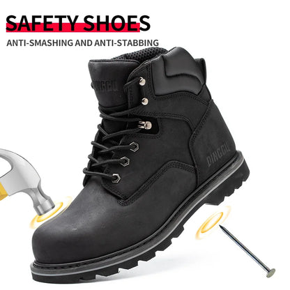 Lightweight Breathable Industrial Construction Sneakers Protective Shoes for Comfortable Work at Construction Site