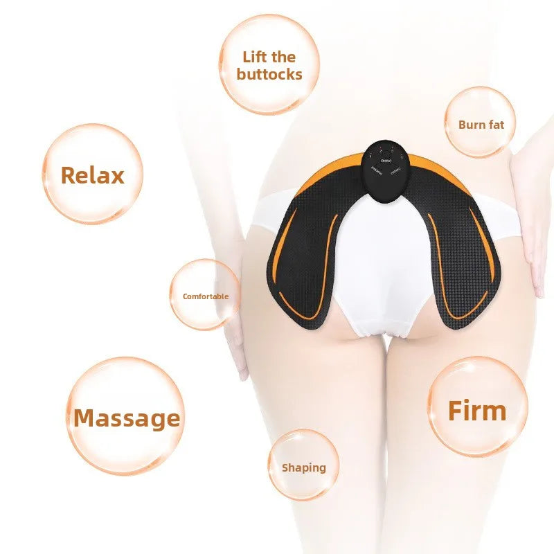 EMS Intelligent Buttocks Massager, Smart Buttocks Device, Butt Lifting Stickers, Home Buttocks Fitness Device