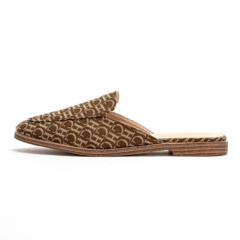 Women Summer New  Cool and Anti slip Slippers with Letter Printing Design, Casual Slippers, Sandals, Exquisite Craftsmanship