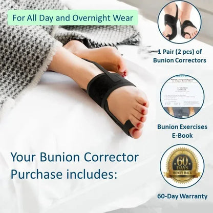 Orthopedic Bunion Splint Corrector Big Toe Separator Pain Relief Non-surgical Hallux Valgus Correction Hammer Toe 2026 2026