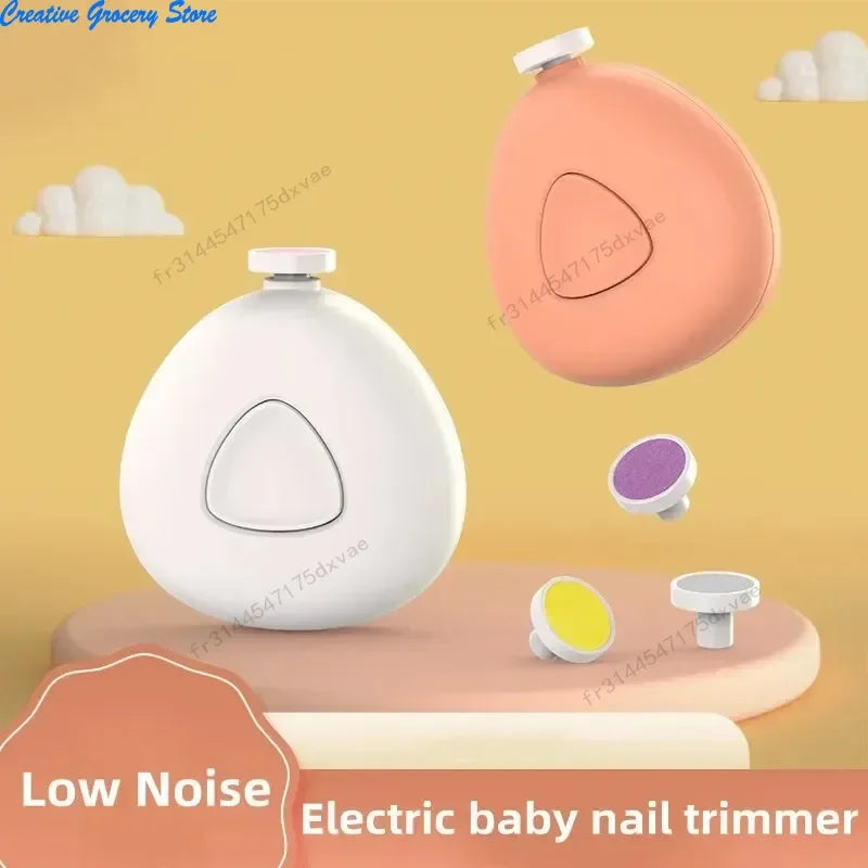 Electric Nail Polisher Baby Automatic Nail Clipper Multifunctional Portable Nail File Children's Nail Clipper Set Baby Care