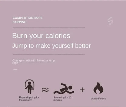Adjustable Length Skipping Rope Speed Skipping Workout Fitness Kids Adults Sport Equipments Portable Exercise Training Equipment
