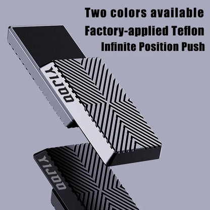 Newest Magnetic Cube Push Slider Anti Stress Metal Fidget Slider DIY Metal Decompression Desk Toys EDC For Adults Kids Gifts