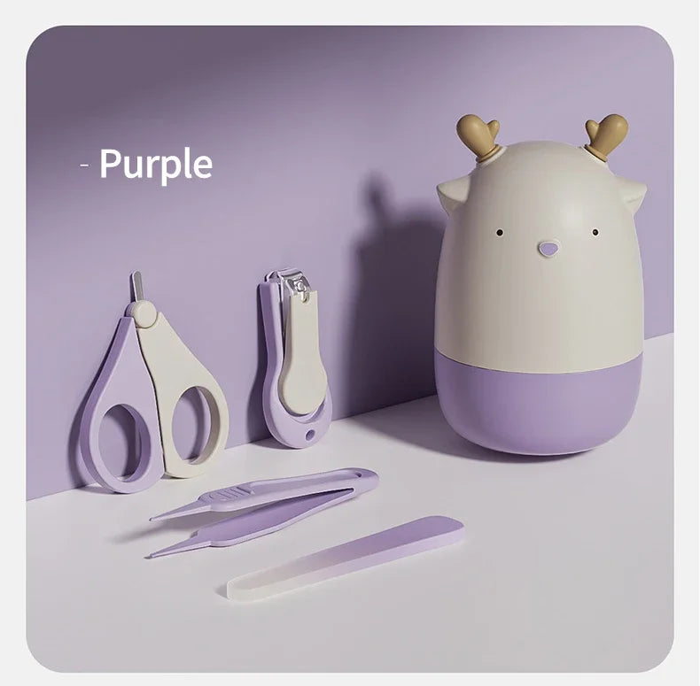 Newborn Safety Scissors Anti-Clip Nail Clippers Baby Nail Trimmer Baby Nail Scissor Baby Nail Care Tool Set