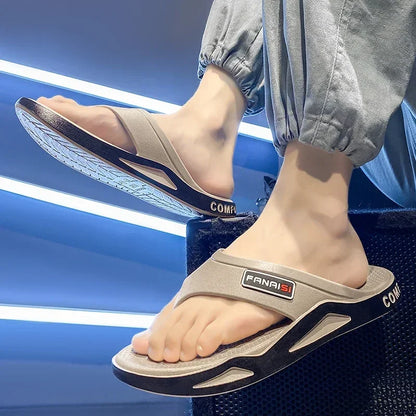 New 2026 Flip Flops For Man Flip-Flops Sports Beach Sandals Men Casual Fashion & Trend Comfortable Shoes House Home Outdoor