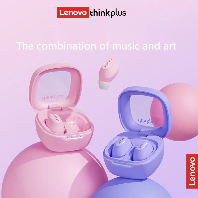 Lenovo Original XT62 Earphone Bluetooth 5.3 Wireless Earbuds Low Latency Headphones Mini HiFi Sport Headset With Mic HD Call