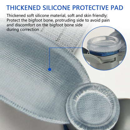 Adjustable Unisex Bunion Corrector Foot Hallux Valgus Braces Rotatable Toe Separator Straightener Pedicure Finger Toe Corrector