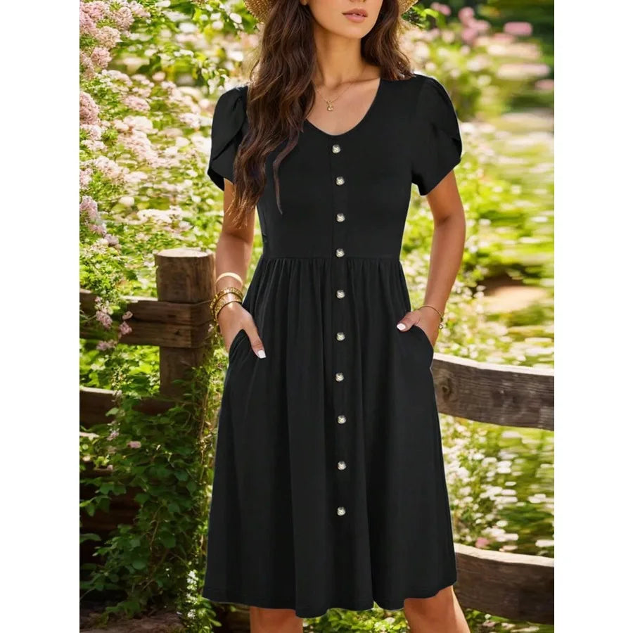 【New style】Dresses For Women, Summer Dresses, Vacation Dresses For Women, Casual Dresses For Women, Basic Pastoral A-Line Midi