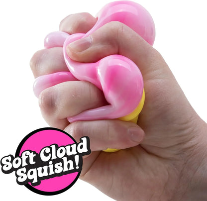 Schylling Colorful Ice Cream Squishy Toy - Sensory Fidget Squeeze Stress Relief Anti-Anxiety Focus for Adults And Kids