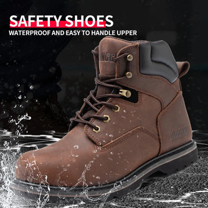 Lightweight Breathable Industrial Construction Sneakers Protective Shoes for Comfortable Work at Construction Site