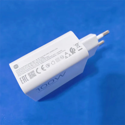 Xiaomi 100W EU Turbo Fast Charger Power Adapter 6A Type C Cable For Mi 17 15 14 13 12 Pro Ultra Lite K80 70Pro K90 Pro Max Ultra