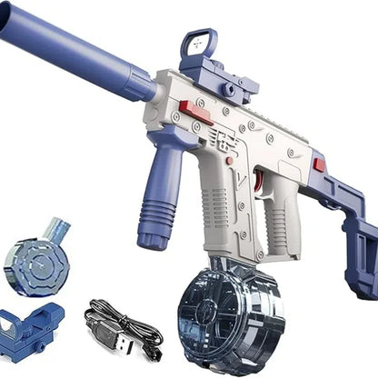 Electric Water Gun, Water Guns for Adults Kids, Strong Power, Up to 25 FT Long Range, Summer Water Gun Toys for Adults and Kids.