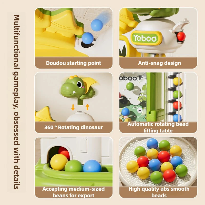 Children Electric Ball Catching Machine Educational Castle Desktop Games Machines Toys Funny Parent-child Interaction Toys Gifts
