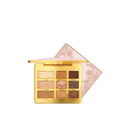 Waterproof Smudge-Proof 9-Color Eyeshadow Palette Multi-Use Long-Lasting Non-Fading Eye Makeup Parties Daily Gatherings