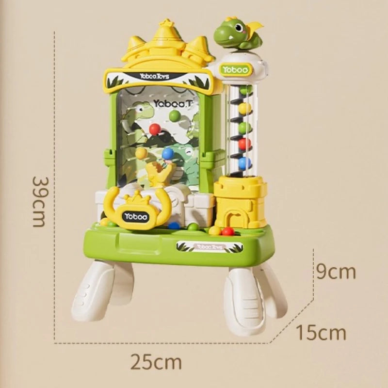 Children Electric Ball Catching Machine Educational Castle Desktop Games Machines Toys Funny Parent-child Interaction Toys Gifts