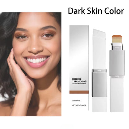 2-in-1 concealer foundation stick, covers dark circles, waterproof and sweatproof, creates the ideal flawless makeup look