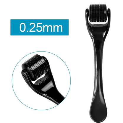 Titanium Derma Pen Roller Hair Growth Beard 540 Microneedle Roller for Facial Skin Care MTS Micro Needle Roller Mesotherapy Use