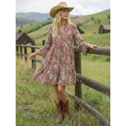【New style】EMERY ROSE Casual Minimalist Floral Print Summer Mini Dress For Women Autumn Chic Dress