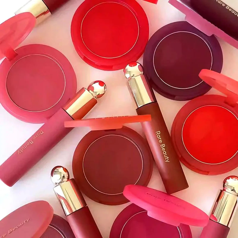 Creamy Mousse Blush Long Lasting Waterproof Soft Cheek Tint Smooth Texture Easy Blend Face Makeup Blush for Daily Party Cosmetic