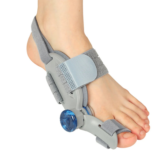 Adjustable Unisex Bunion Corrector Foot Hallux Valgus Braces Rotatable Toe Separator Straightener Pedicure Finger Toe Corrector