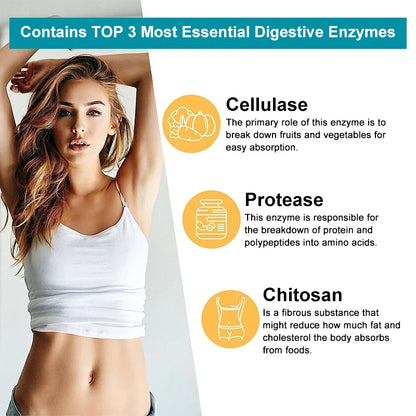 Mulittea Probiotics 120 Billion CFU 36 Strains with Prebiotics Digestive Enzymes Targeted Release Probiotic for Gut Digestive