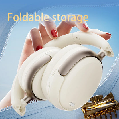 Acer OHR516 ANC Wireless Bluetooth 5.4 Headphones 48dB ANC Headsets 40mm Dynamic Driver 100H Playtime with LDAC Earphones
