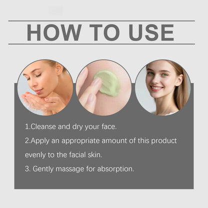 Jaysuing Centella Centella Moisturizer, Gently Moisturizing Facial Skin, Soft, Refreshing and Brightening Skin Care Cream