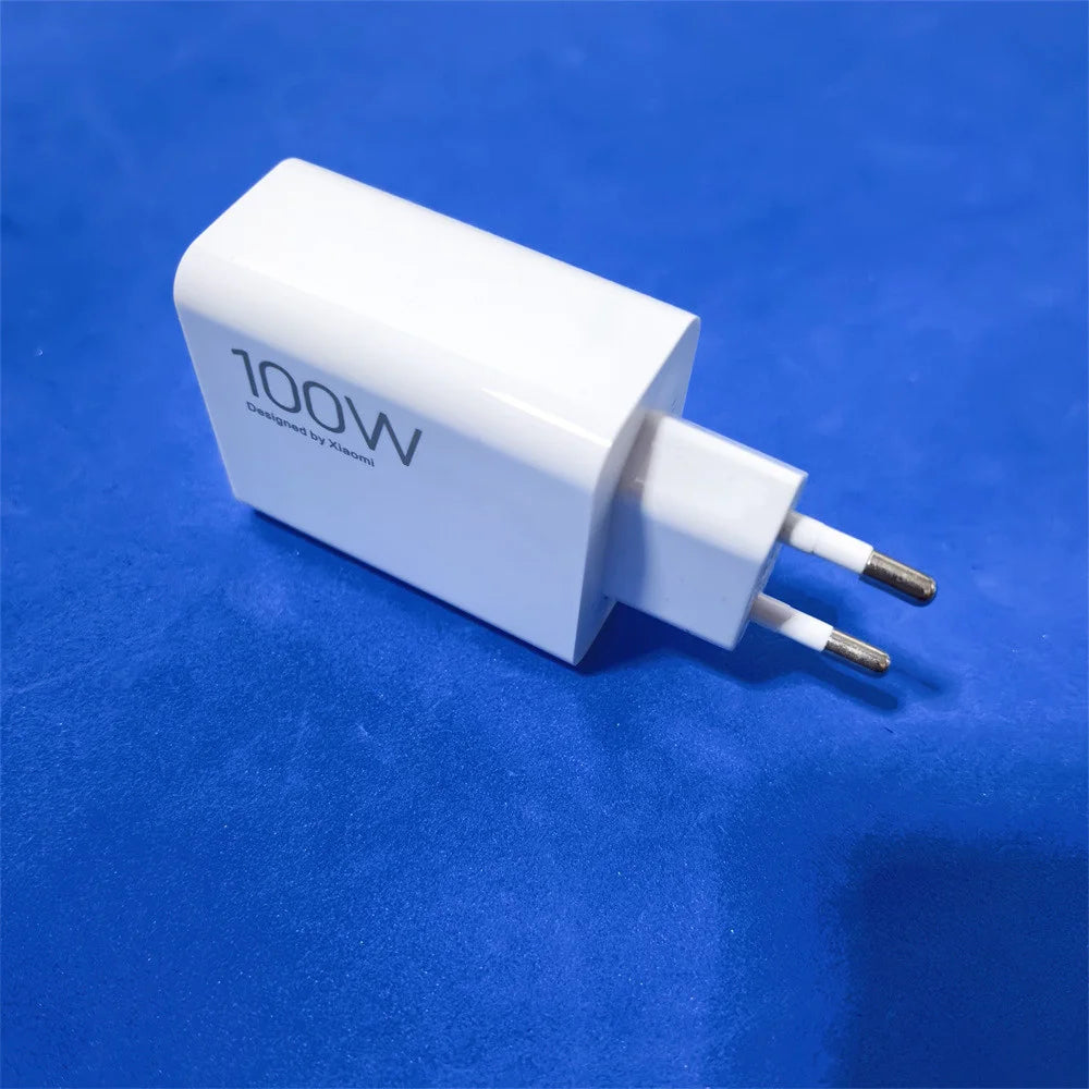 Xiaomi 100W EU Turbo Fast Charger Power Adapter 6A Type C Cable For Mi 17 15 14 13 12 Pro Ultra Lite K80 70Pro K90 Pro Max Ultra