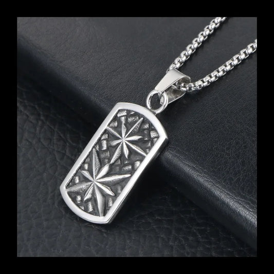 Personalized Retro, Titanium Steel Fashion Rice Flower Army Brand, Male and Female Couples, Sweater Chain Jewelry SP813