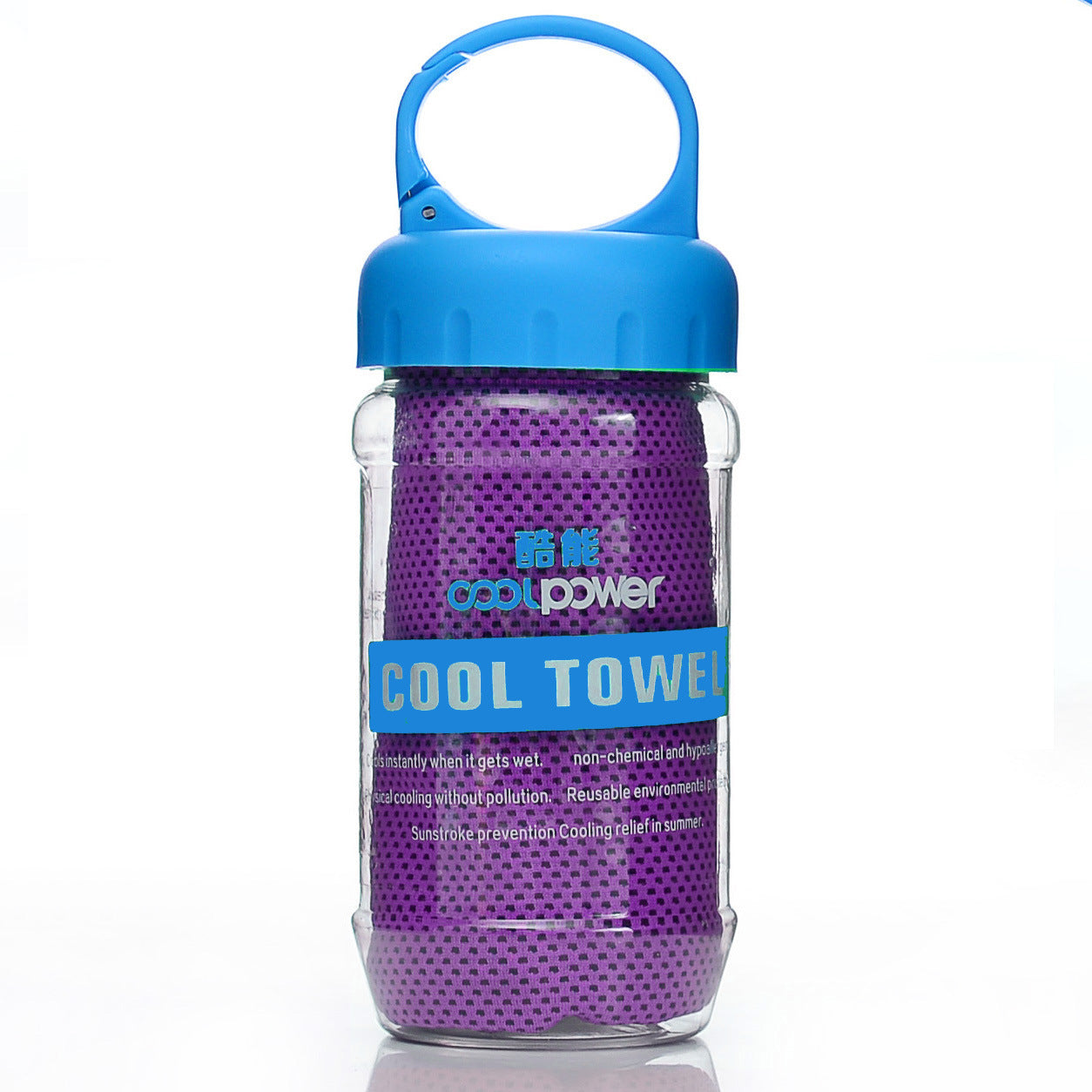 Quick-Drying Bottle Barrel Sports Towel