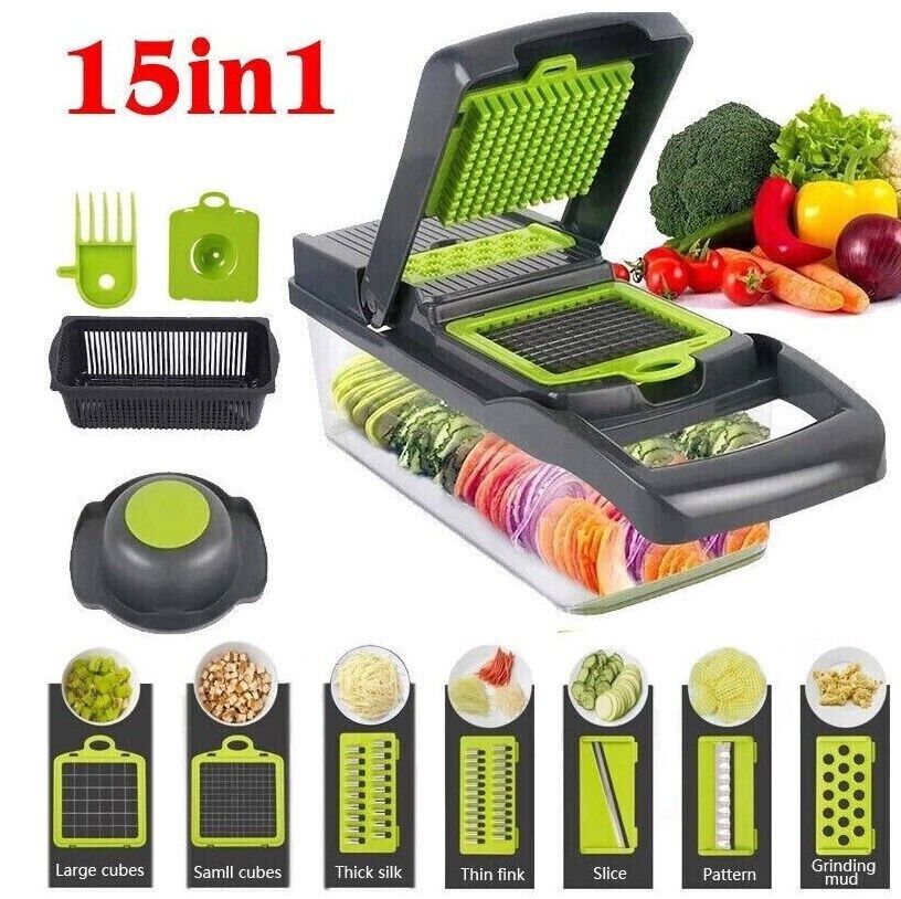 16 In 1 Vegetable Chopper & Slicer