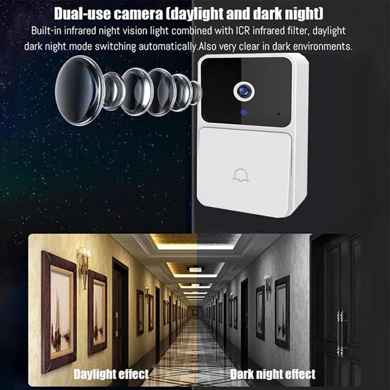 Smart WiFi Video Doorbell with Night Vision